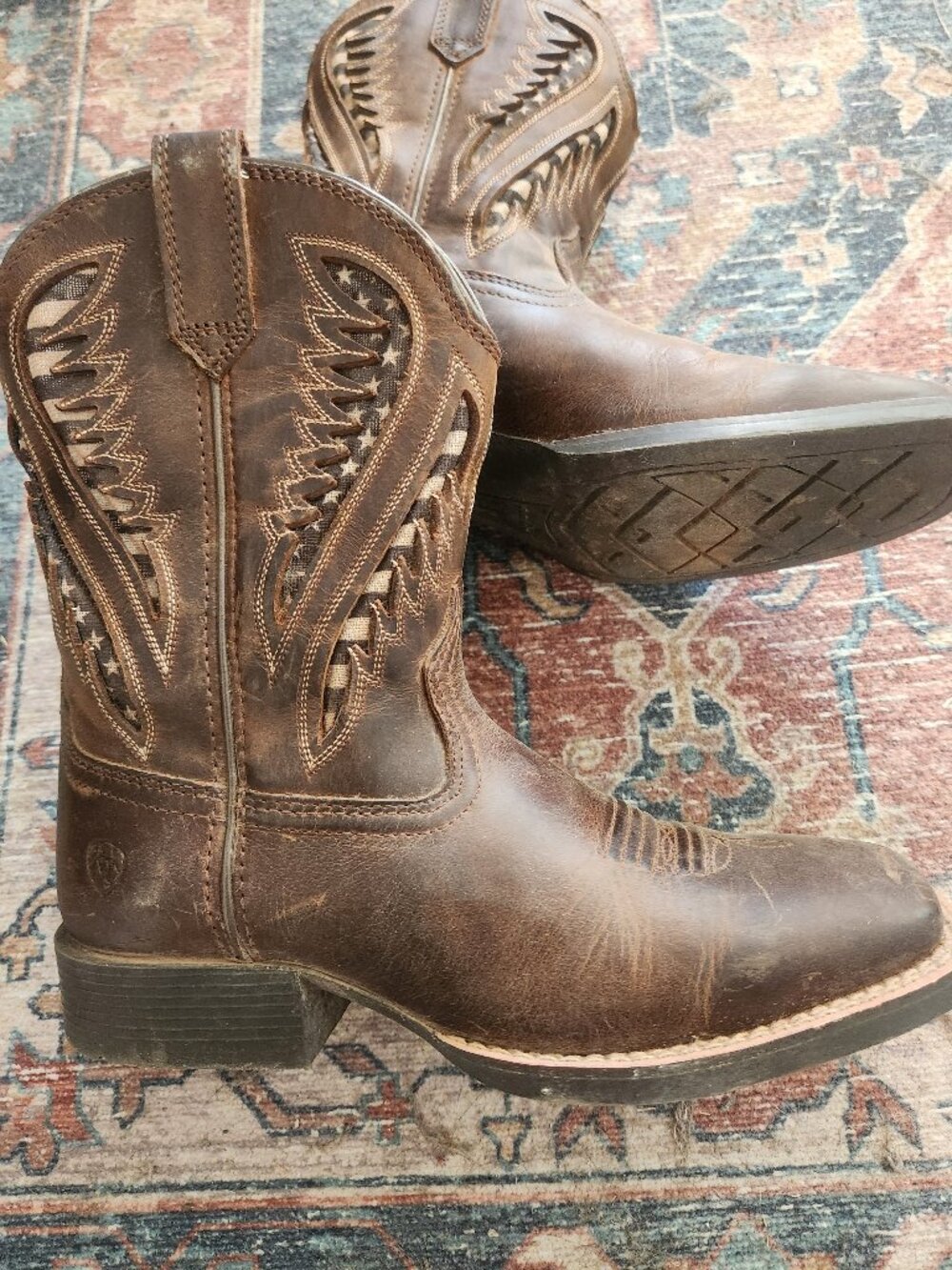 Quickdraw VentTEK Western boot